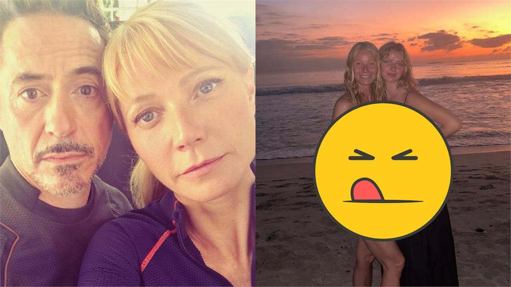 鋼鐵人祕書小辣椒比基尼失速下滑!母女同框冒大火…網讚:雙胞胎