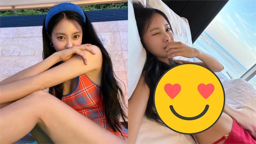 T-ara孝敏泡湯照流出!火紅比基尼「扛不住極致U」網暈爛