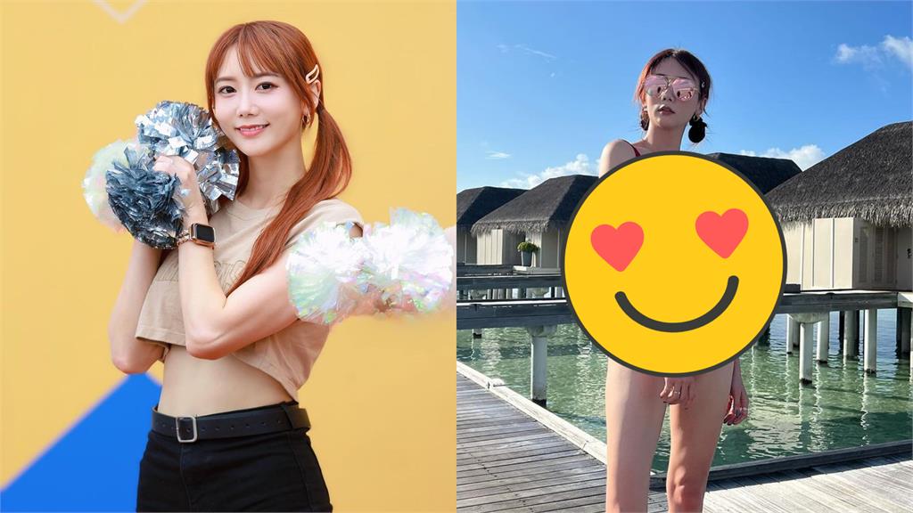 艾璐度蜜月「解除封印」辣照連發!泳衣「正面挖大洞」