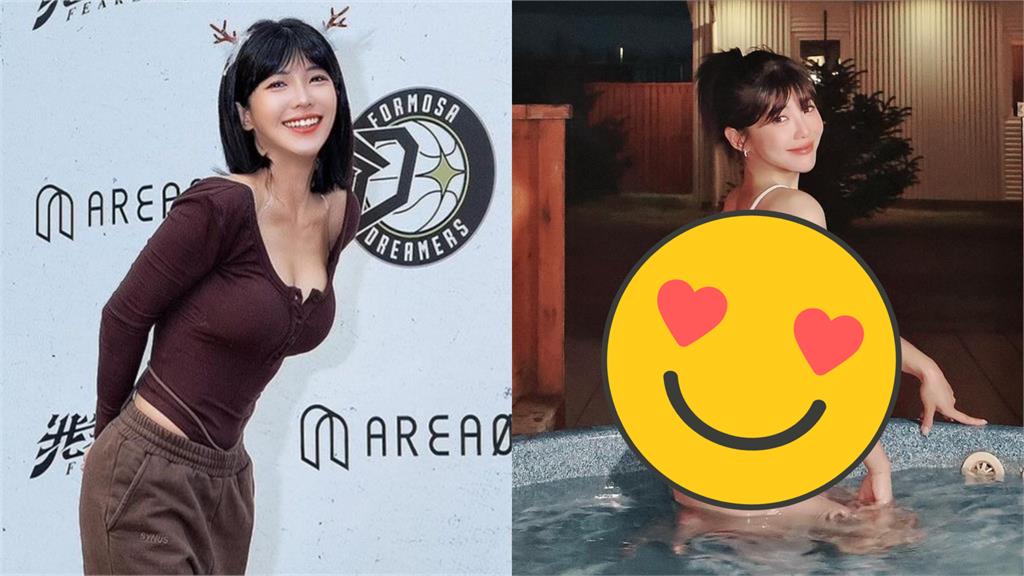 壯壯冰島泡溫泉「冰火五重天」!挖洞泳衣「胸前開深V」