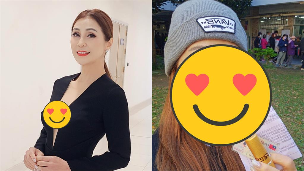 梁佑南深V禮服「絕頂中路出閘」!籲出門投票:盡國民義務