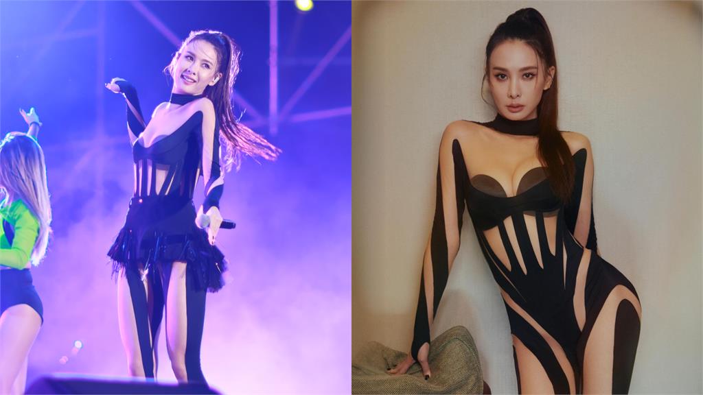 安心亞「激辣鏤空衣」秀0贅肉身材!鍛鍊半年真實體重曝