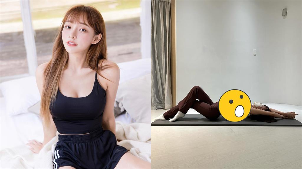 林襄做瑜伽辣洩「超兇曲線」!極限拉筋「炸出肋骨」嚇壞網