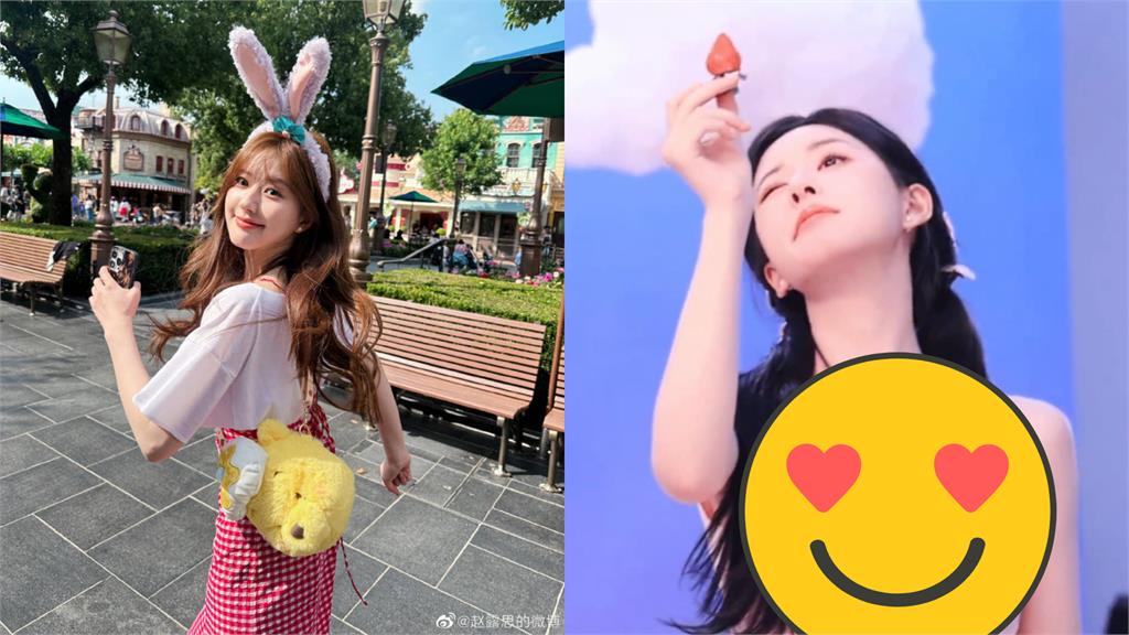 趙露思自帶濾鏡白到發光!現場原圖蹦出「大顆紅物」震撼網
