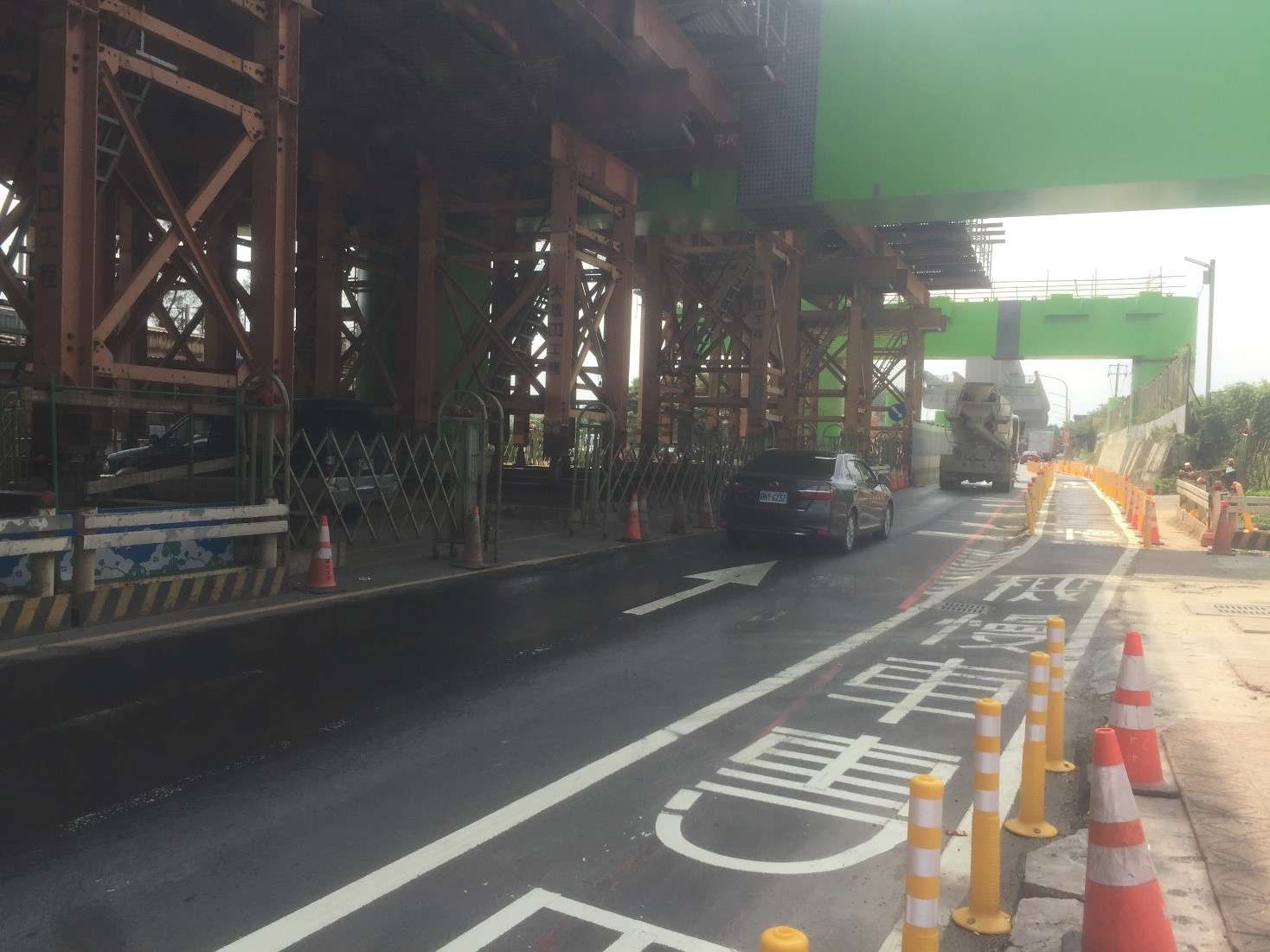 桃捷綠線施工進度超前 大園區這路段即起恢復2車道通行 gjdigjdlgd 1