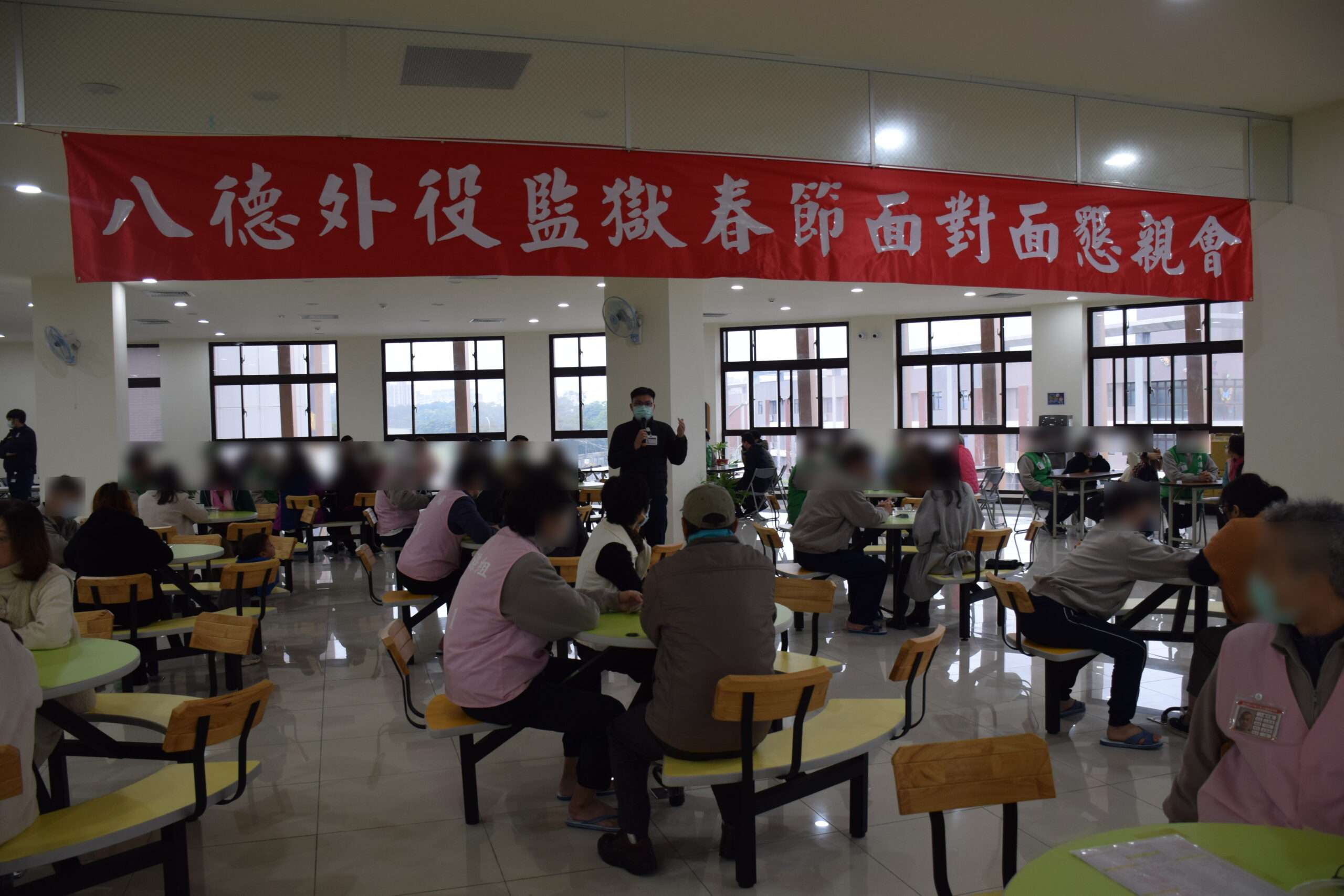 八德外役監懇親活動登場 春節前夕紓解收容人思親之情 八德外役監獄面懇狀況 4 scaled