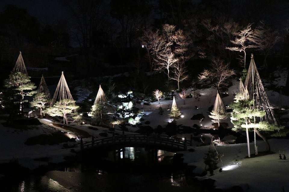 副刊/金澤城與兼六園的黑夜與白天 0204副刊圖四 0