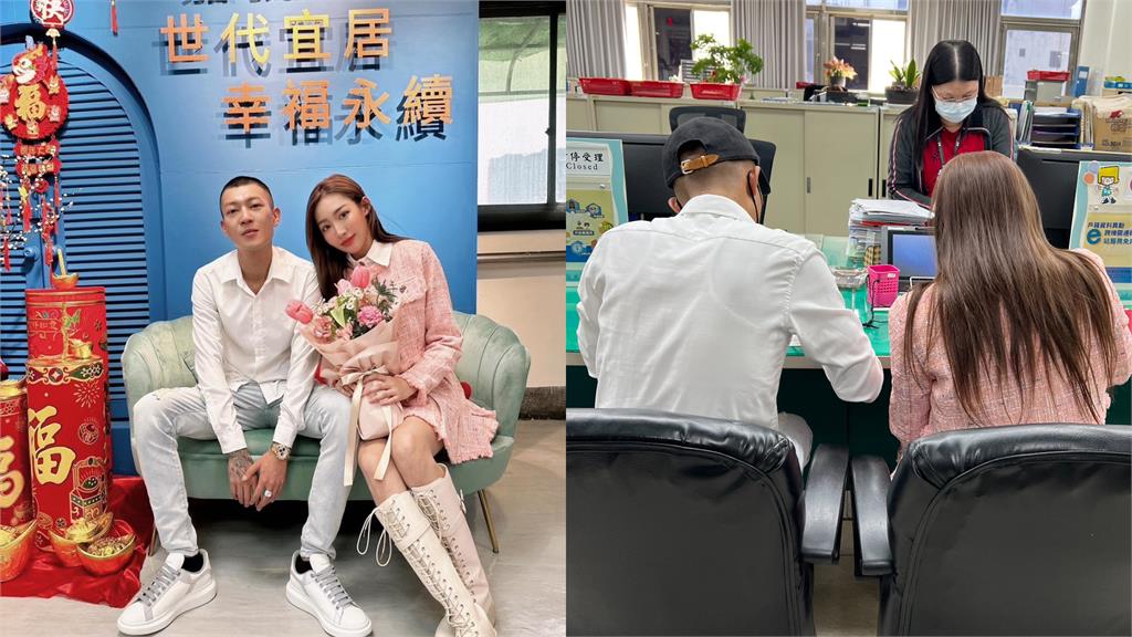 恭喜!鳳梨「2克拉鑽戒」套牢女友 「低調登記畫面」曝