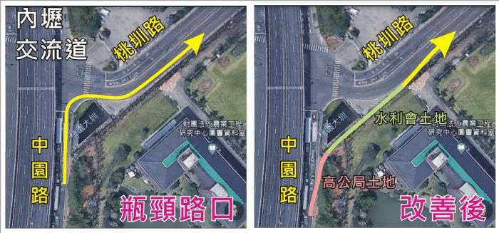 20年壅塞無解桃圳路將解決 桃市府規劃新闢右轉專用車道 1 13