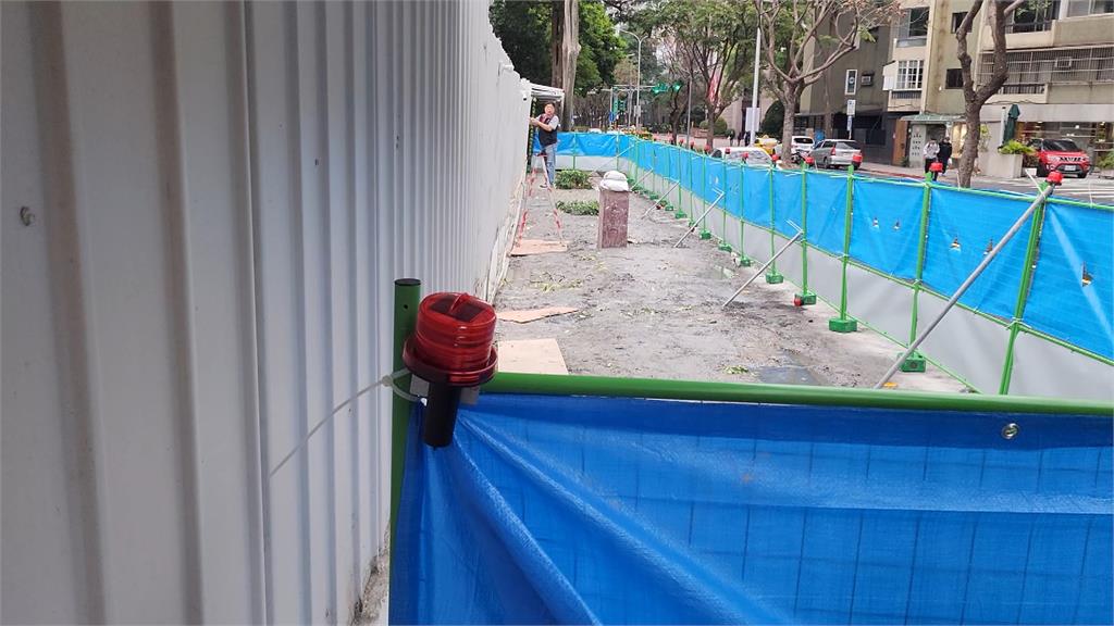 慶城街塌陷工地隔壁就是豪宅 單坪要價200萬