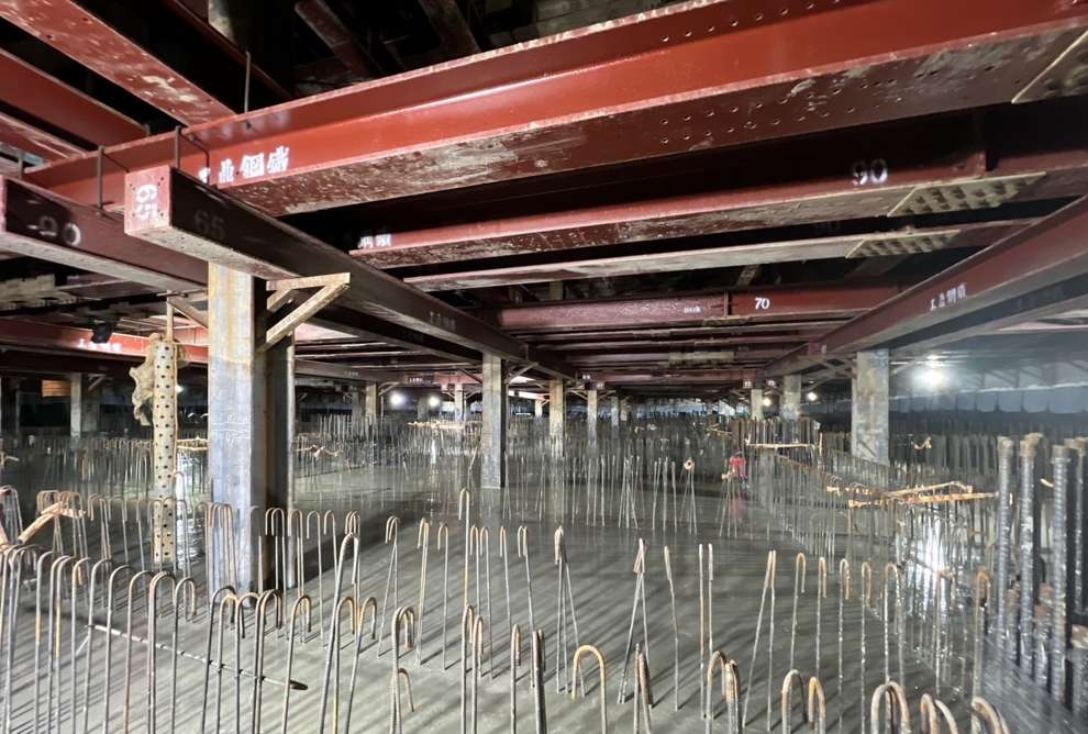 捷運綠線G08站桃園區6座地下車站全數進入結構工程