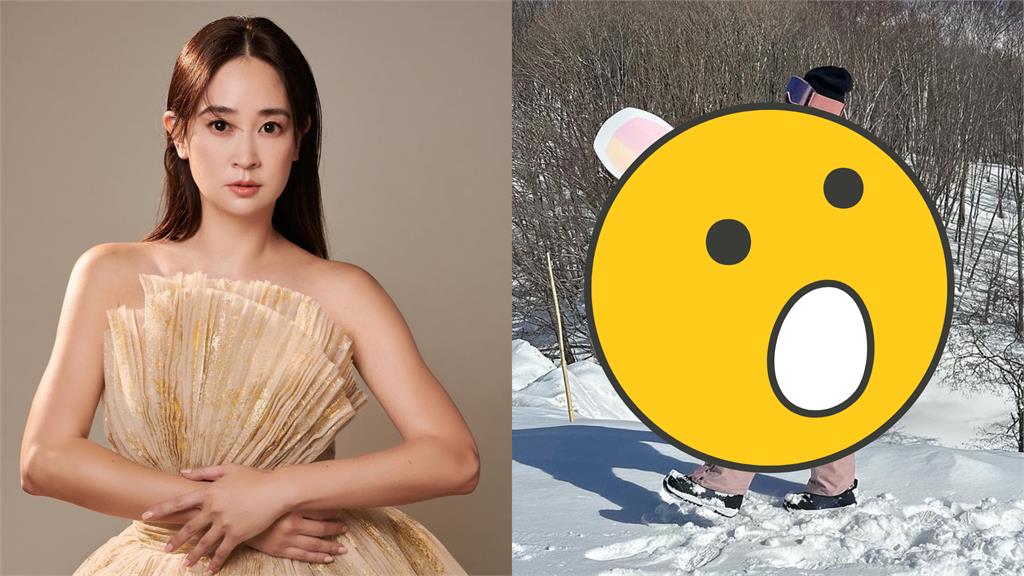 好愛Snow!李晶晶滑雪秀Pink穿搭 凌空Jump超流暢