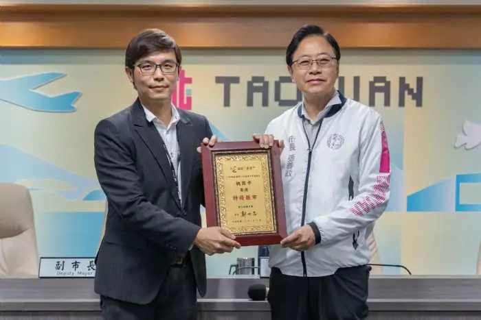 桃園體育局推廣全民運動 獲中央頒獎肯定 20240221155250548