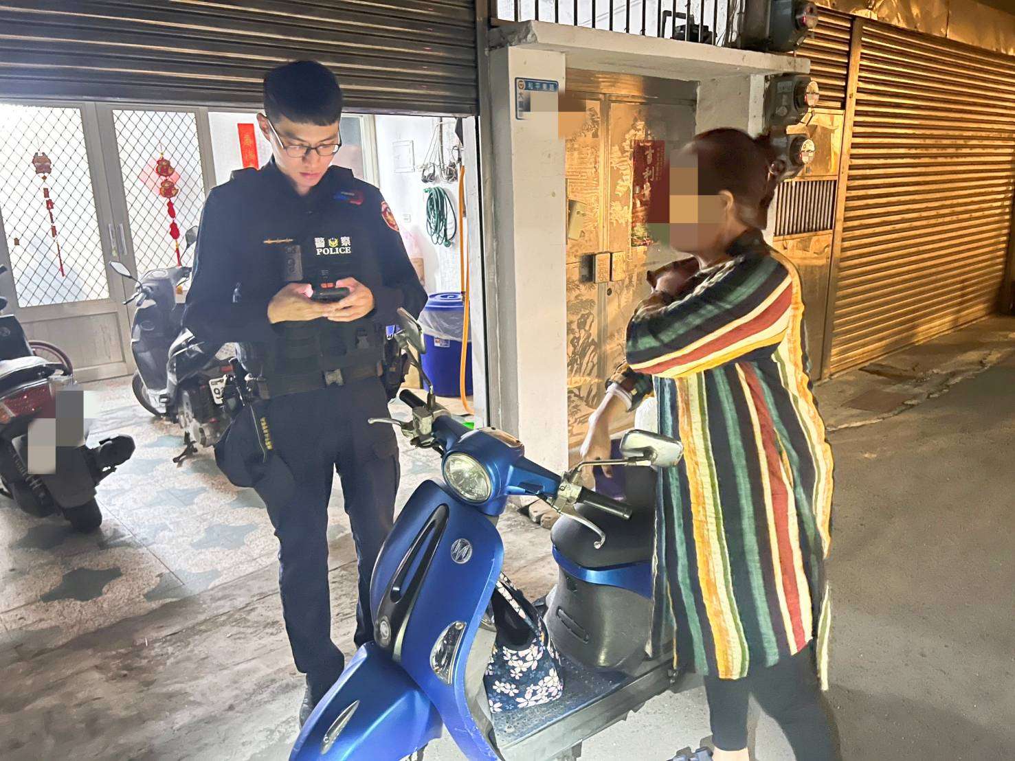機車被偷?她嚇壞急報警 竟是媳婦搞烏龍 350298 0