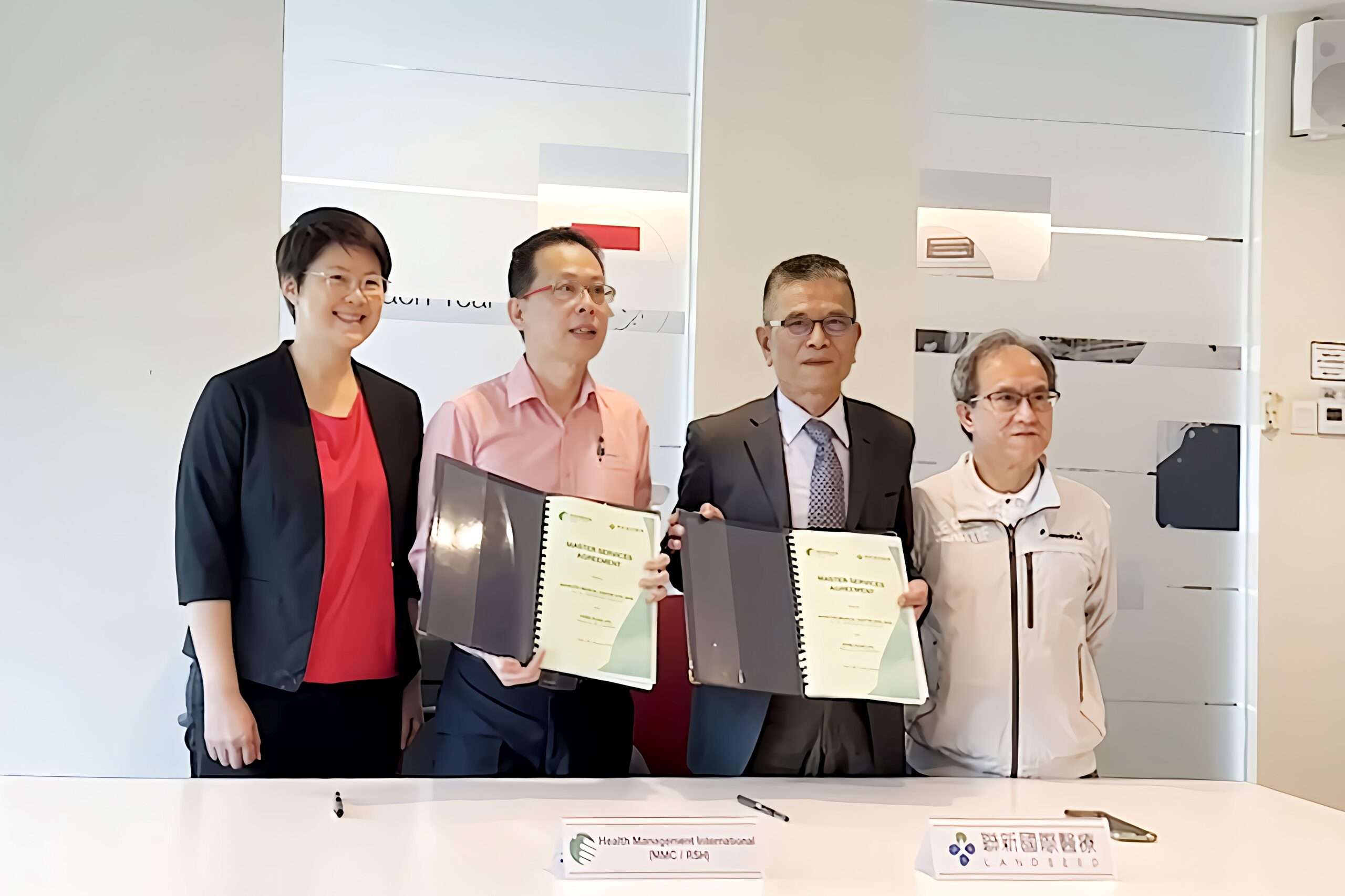 聯新國際醫推動醫療外交　助新加坡新康集團建置智慧病房