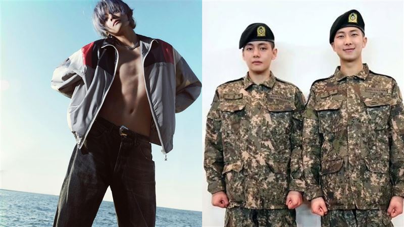 BTS V自爆胖了10.5公斤！軍中吃飯搶第一