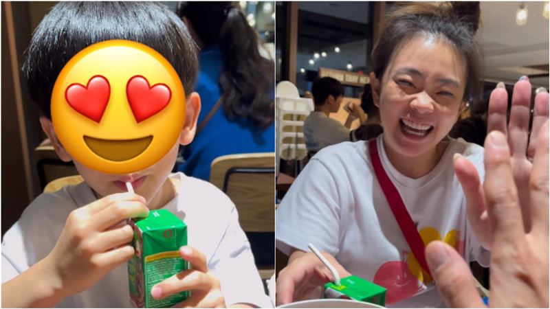 蔡桃貴5歲才喝巧克力 真實反應全拍下