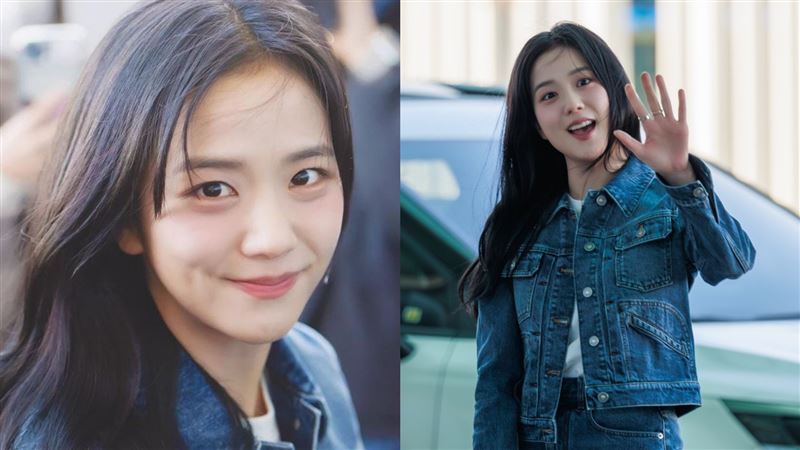 Jisoo單寧套裝現身!45萬秀出青春和貴氣