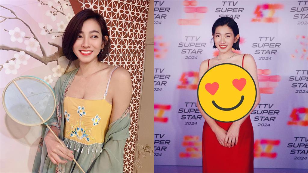 米可白首穿大紅色禮服!腰間X型綁帶「勒出巨大草莓」