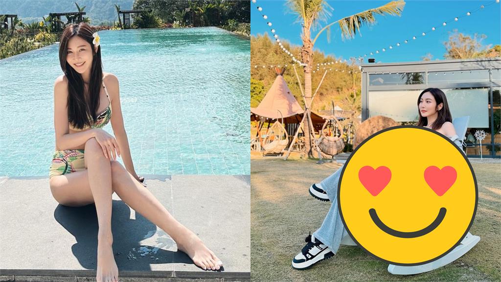 曾莞婷灰色小可愛「失守崗位」全滑落!傲人「雪白山丘」險走光