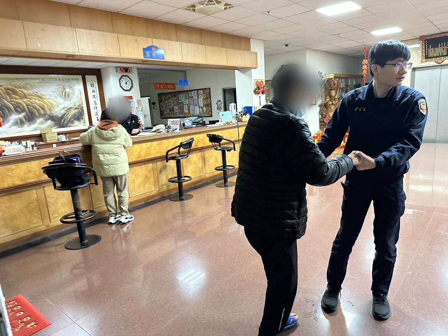 八德分局春節為民服務不間斷 讓民眾安心過好年 561280 0