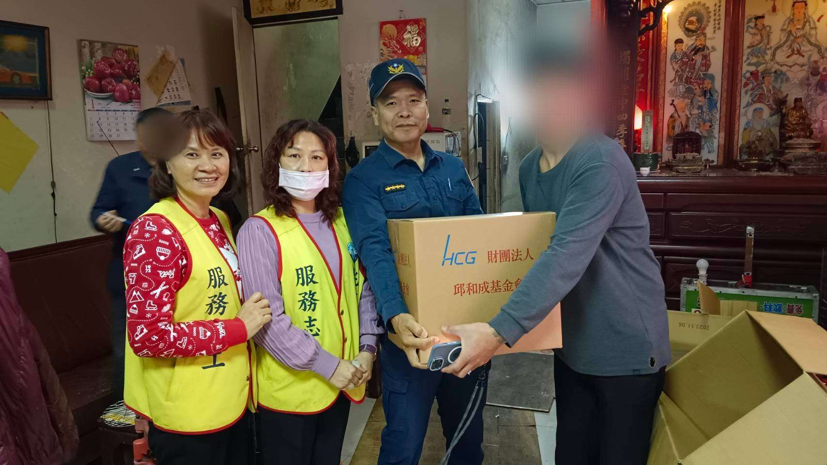 八德警攜手民間力量送暖 弱勢家戶感受社會溫情 561588
