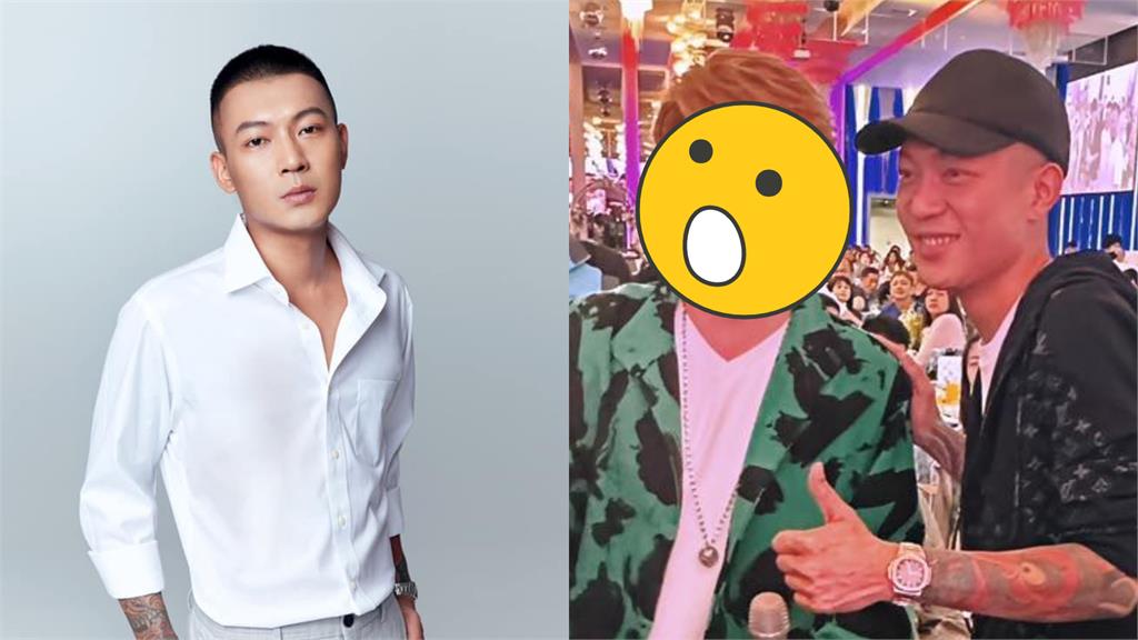 鳳梨吃尾牙遇金曲歌王!他急求合照 牙齒卡菜渣模樣曝