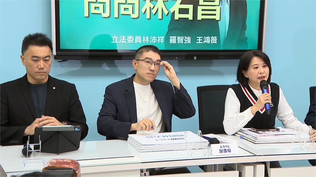 謝國樑找藍立院黨團助陣 稱「NET事件」前市府留爛攤