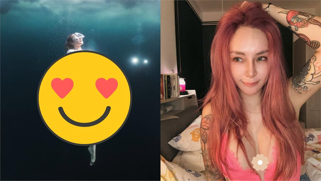 梁云菲辣穿「低U泳衣」挑戰冰潛!曬「成品美照」驚呆全場