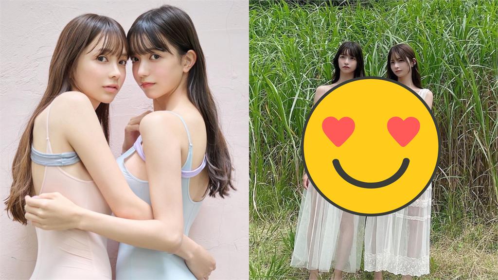 日本「絕頂雙胞胎」打卡九份!斜揹帶「暴力洗溝」奇蹟美照連發