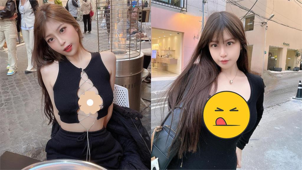 辣模網紅胸前5顆扣全開!「超兇亮點」大破防…百萬網看暈