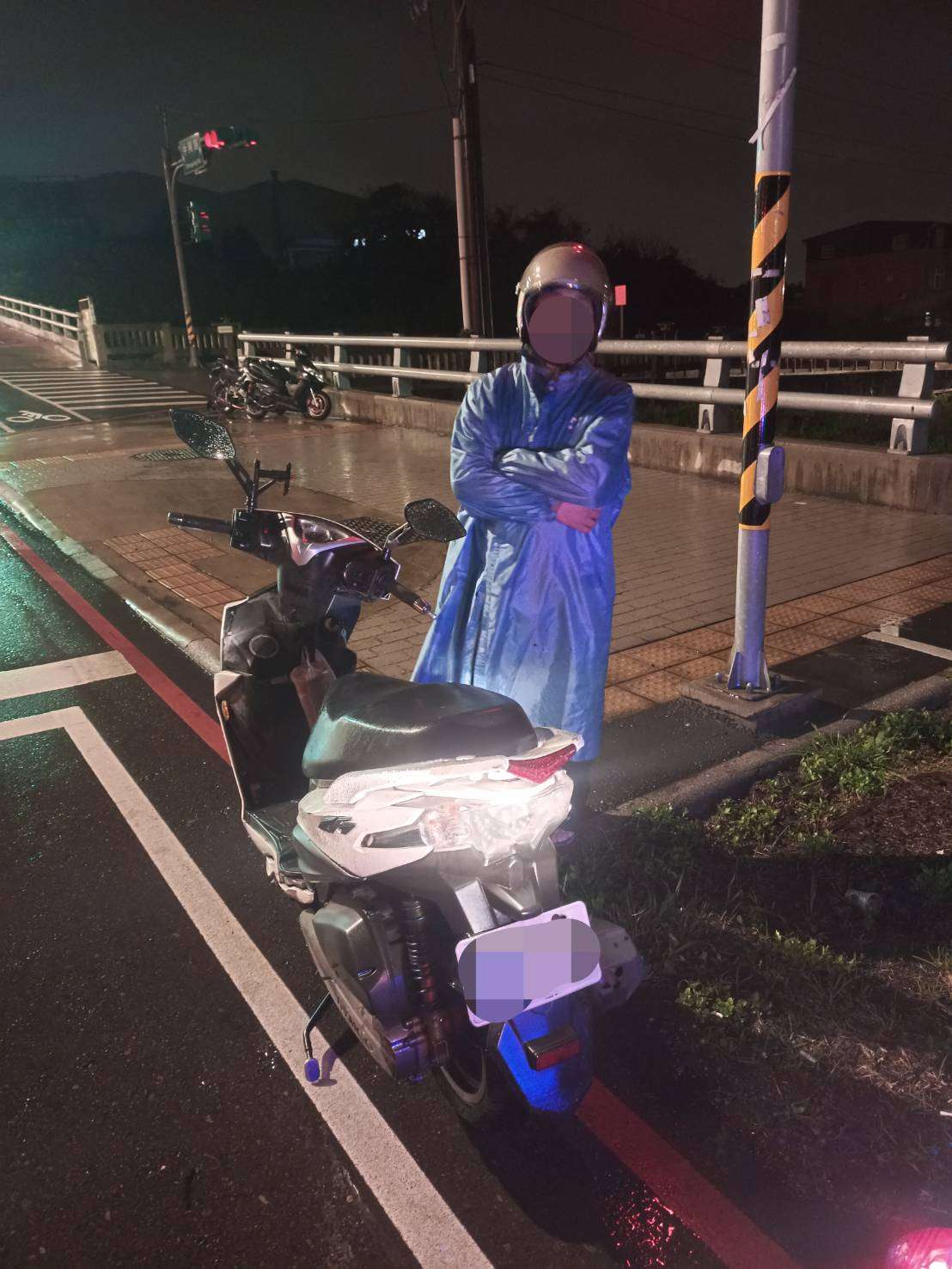 蘆竹分局交警攔查違規竟是失蹤人口 協助聯繫家人報平安 761470 0