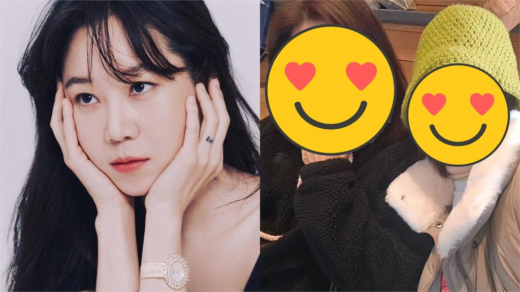 《山茶花開時》孔曉振「母女自拍」忘開濾鏡!網嚇:誰才是媽媽?