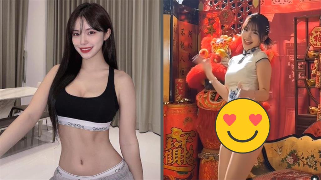 李多慧穿旗袍「Q彈晃動21秒」!羞洩「暗黑三角區」網沒了