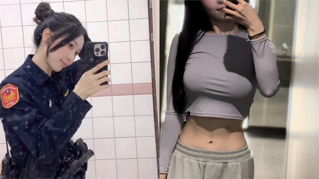 超頂女警「仙氣炸裂」轟破心防!「撞臉張景嵐」網急自首:壓制我