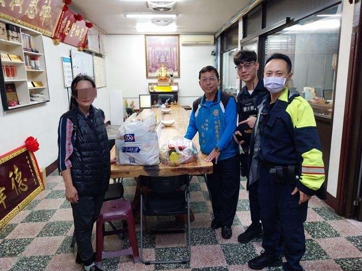 女子1原因生活陷困境 壢警結合民間力量送暖 D3C5EFF8 F2A4 4A28 9478 FFCE631B30C7