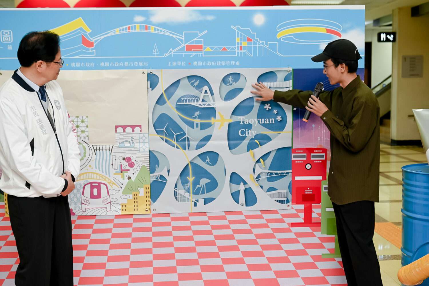 桃都發局城市圍籬美學競圖結果出爐 獲獎作品大展桃園文化特色