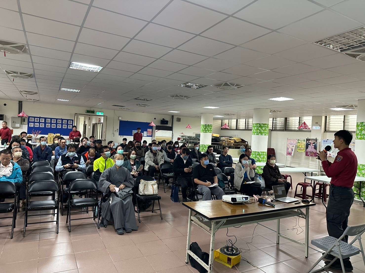 桃消第三大隊舉辦防火管理座談會 年節前強化廠家防災意識 PO