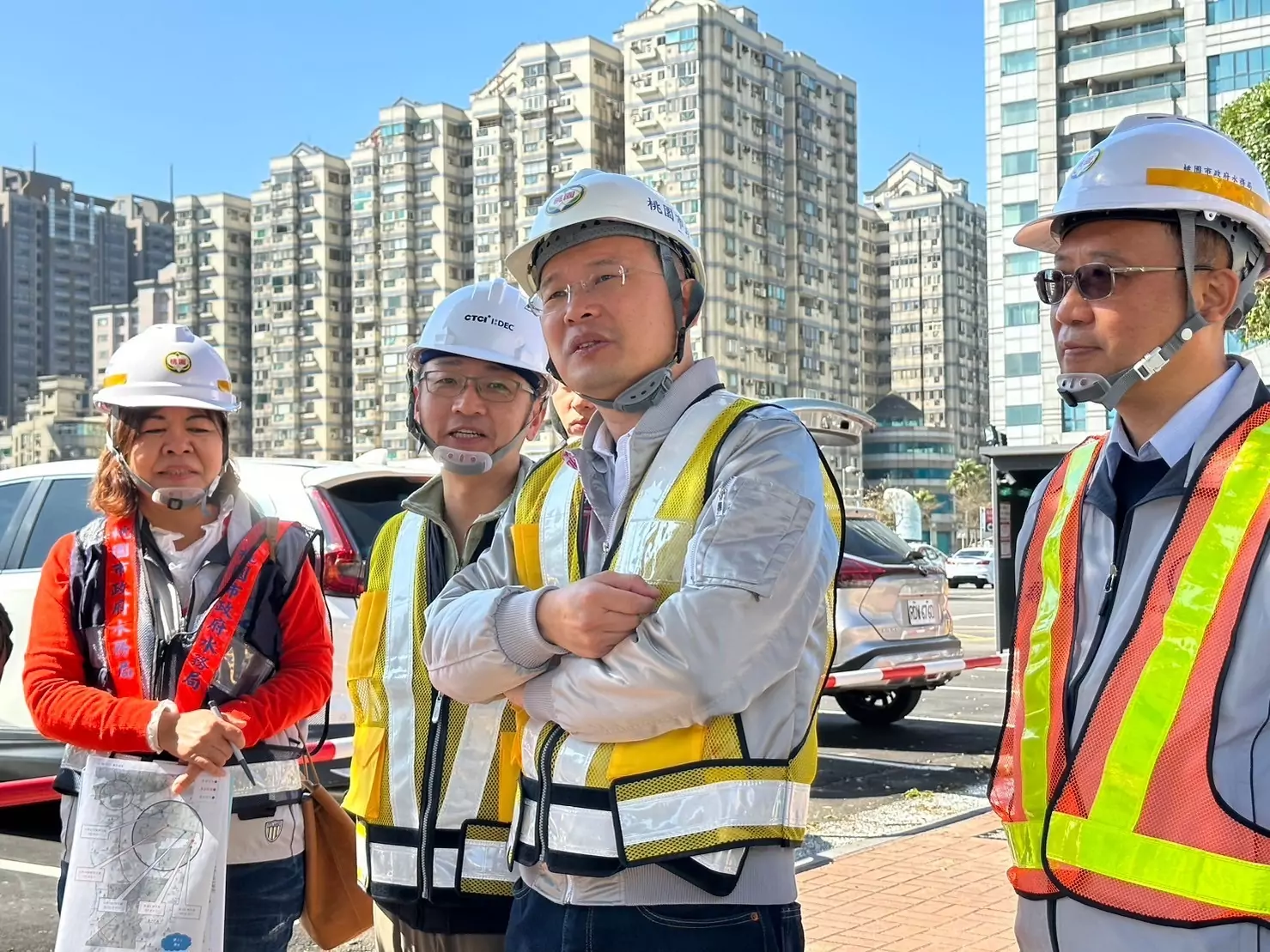 蘇俊賓視察中壢下水道建設工程 要求落實施工安全 S 1045200920 0