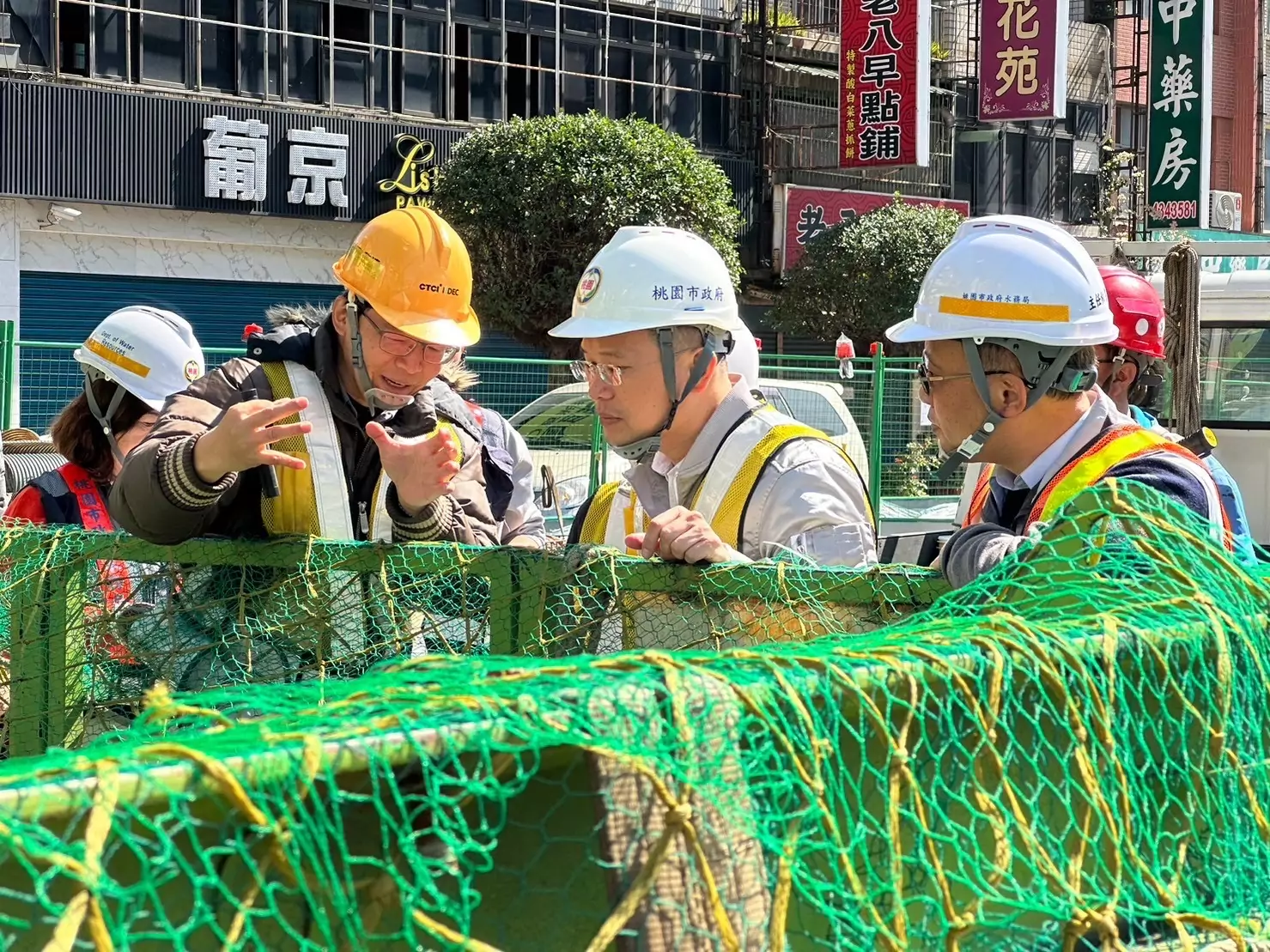 蘇俊賓視察中壢下水道建設工程 要求落實施工安全 S 1045200923 0