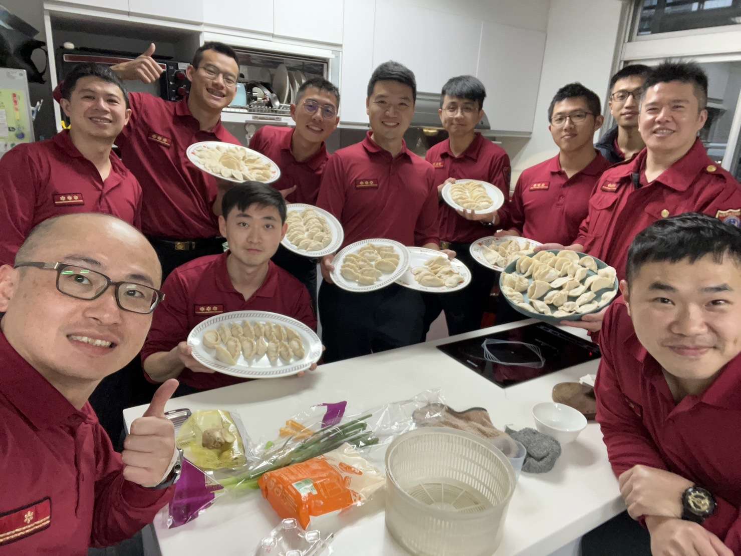 春節連假守護市民安全 桃消龜山分隊包水餃共度春節 S 24526867