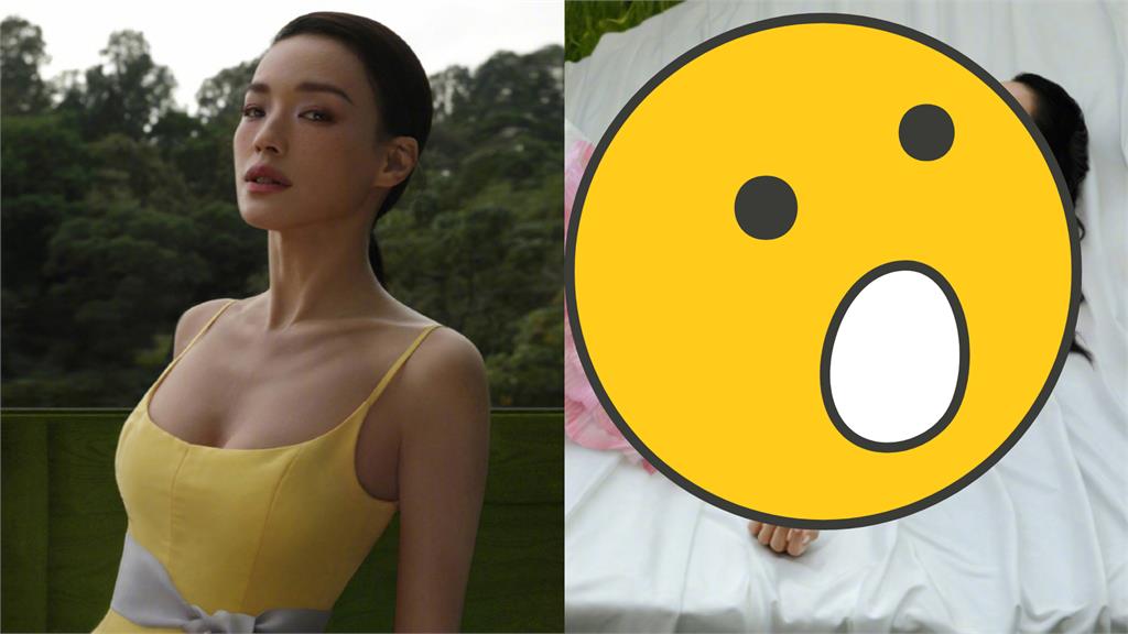 舒淇「花朵遮胸」火辣登封!背景太隨便「草地鋪床墊」遭轟