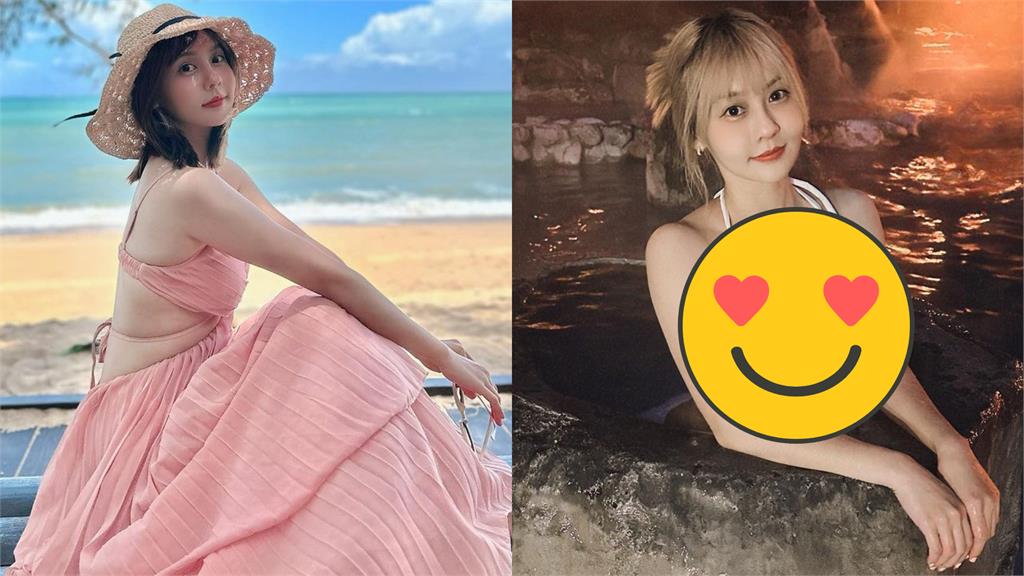 比基尼妹宣導泡湯注意事項!「雪白嚕嚕咪」暴力探頭網驚:超有料