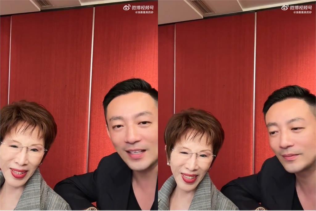 汪小菲合體洪秀柱喊「兩岸一家親」!中國網友嘆:臭味相投