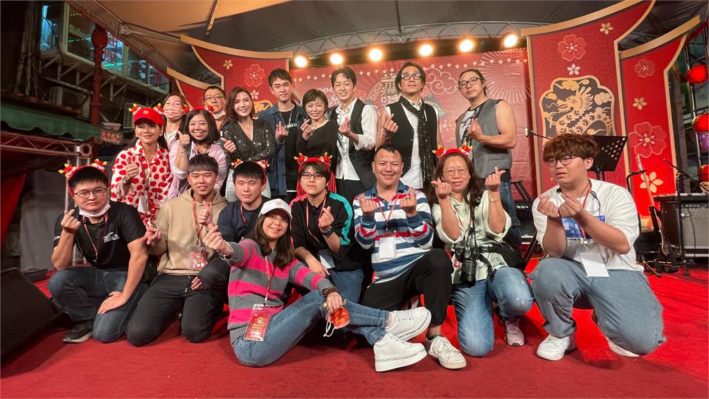王瞳領軍新片主題曲首獻唱!板橋慈惠宮嘉年華情人節圓滿落幕