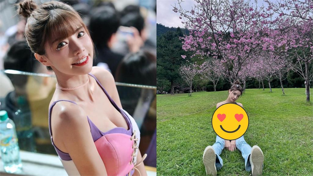 辣妹沒冬天!最正MC「只裹1塊布」賞櫻 超犯規美照流出
