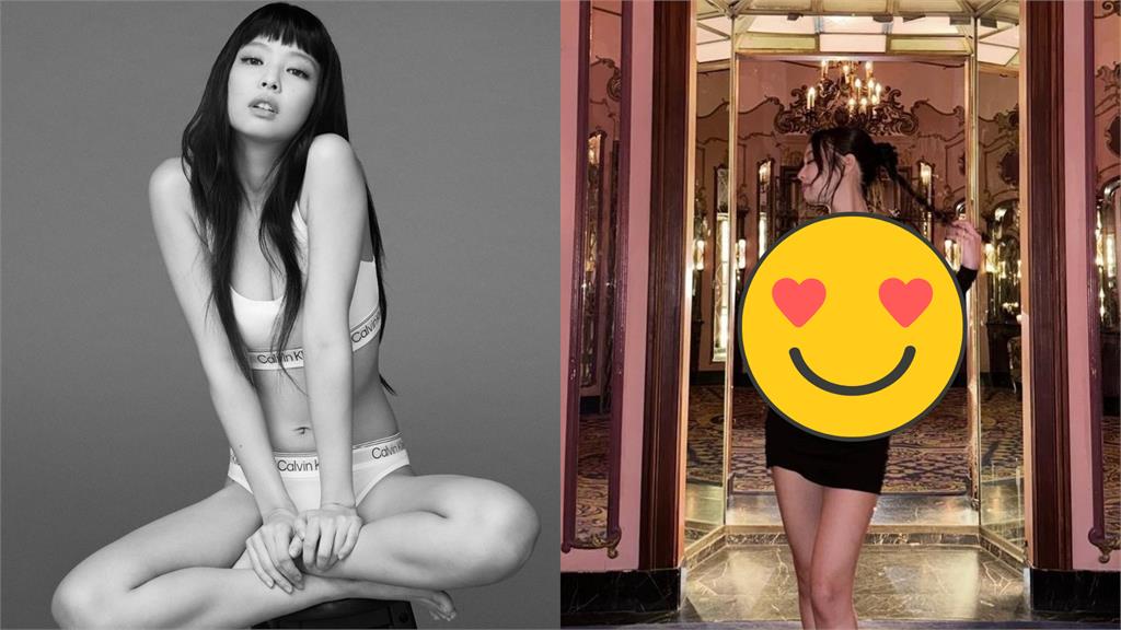 Jennie夜店狂飄風塵味!條碼裝擠出「一串肉糰子」震撼網