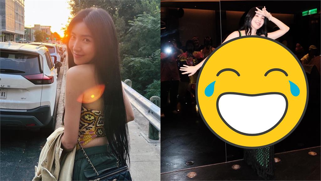 楊謹華綠綠的…「秒變螢光棒」!超貼布料「魔鬼身形」大露餡