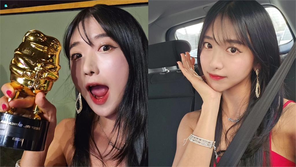 企鵝妹奪實況主大獎「嘴成O型」!網:台粉貢獻超多