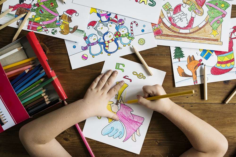 桃園地稅局租稅美術競賽徵件開跑 報名詳情曝 little girl drawing coloring